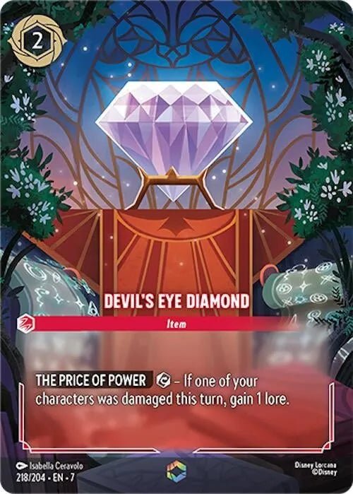 Devil's Eye Diamond (Enchanted) (218/204) (Archazia's Island) in Malta | LAB7