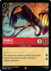 Diablo - Watchful Raven (103/204) (Whispers in the Well) in Malta | LAB7