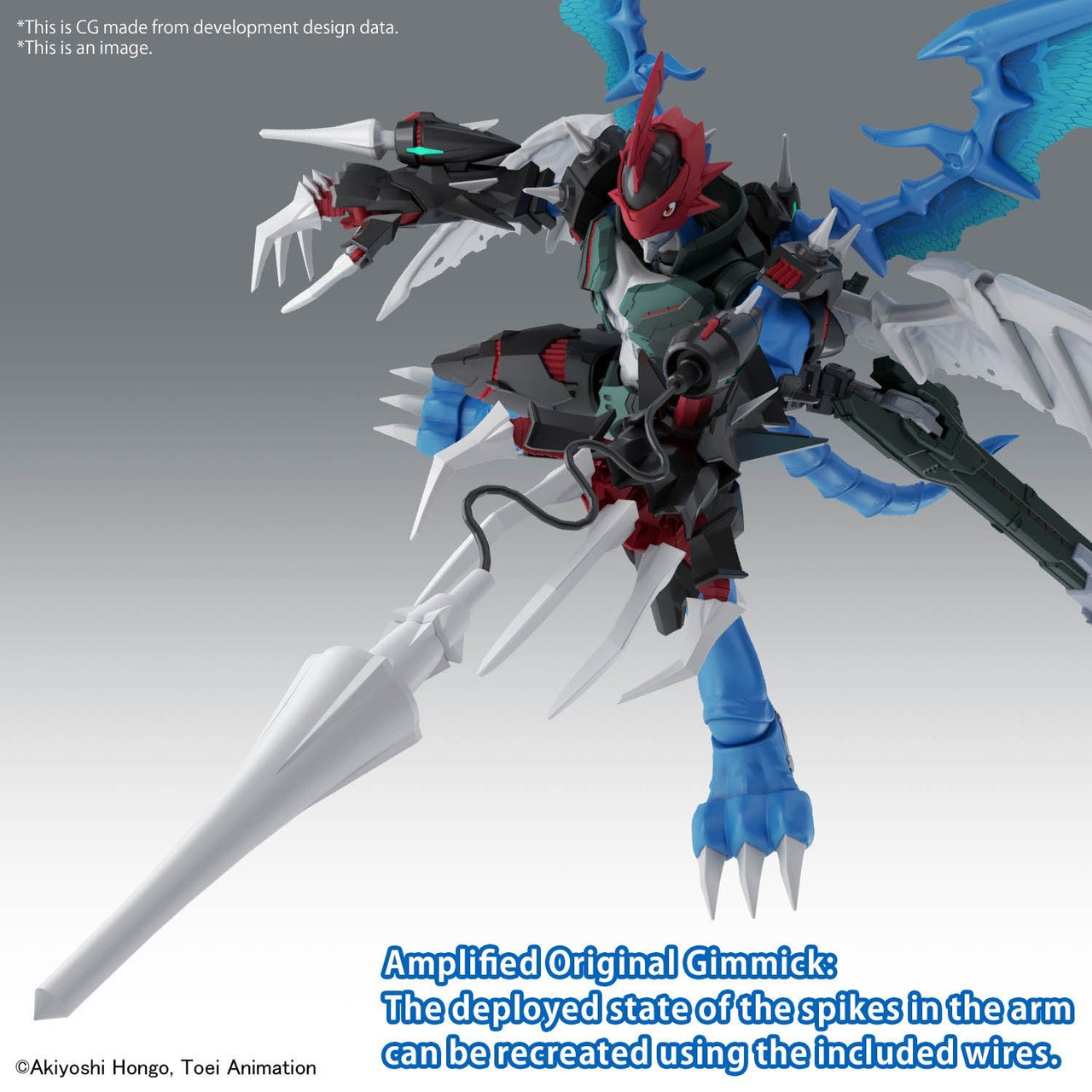Bandai DIGIMON - Figure - rise Standard Amplified Paildramon Model Kit – High - Detail Buildable Figure by LAB7 Malta, Europe