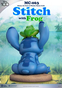 Beast Kingdom Disney 100th Master Craft Statue Stitch with Frog 34 cm by LAB7 Malta, Europe