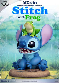 Beast Kingdom Disney 100th Master Craft Statue Stitch with Frog 34 cm by LAB7 Malta, Europe