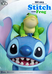 Beast Kingdom Disney 100th Master Craft Statue Stitch with Frog 34 cm by LAB7 Malta, Europe