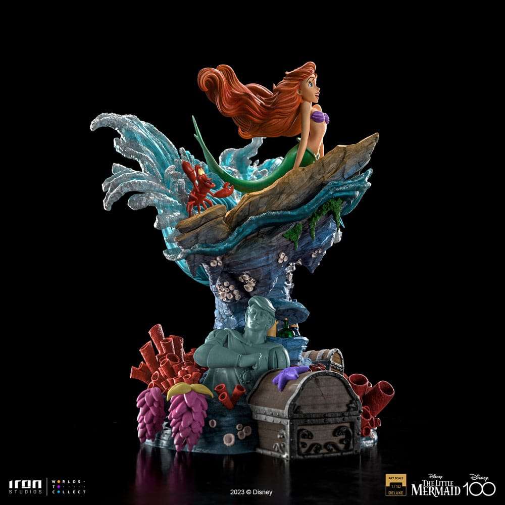 Iron Studios Disney Art Scale Deluxe Statue 1/10 Little Mermaid 29 cm by LAB7 Malta, Europe