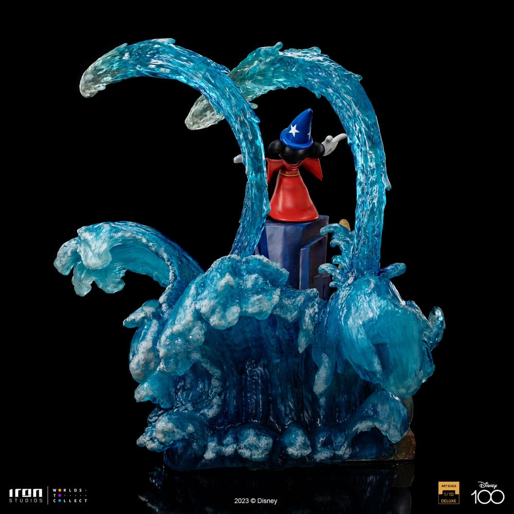 Iron Studios Disney Art Scale Deluxe Statue 1/10 Mickey Fantasia Deluxe 51 cm by LAB7 Malta, Europe
