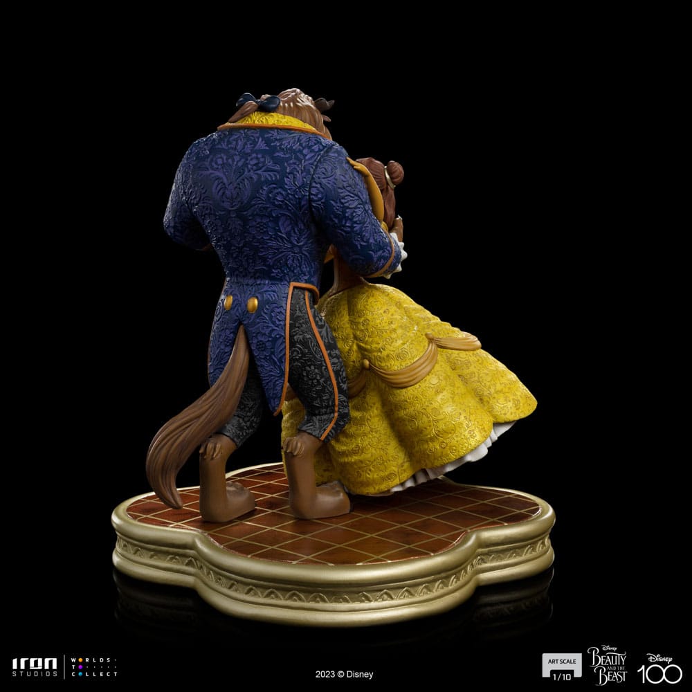 Iron Studios Disney Art Scale Statue 1/10 Beauty and the Beast 29 cm by LAB7 Malta, Europe