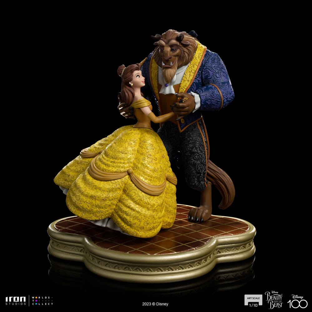 Iron Studios Disney Art Scale Statue 1/10 Beauty and the Beast 29 cm by LAB7 Malta, Europe