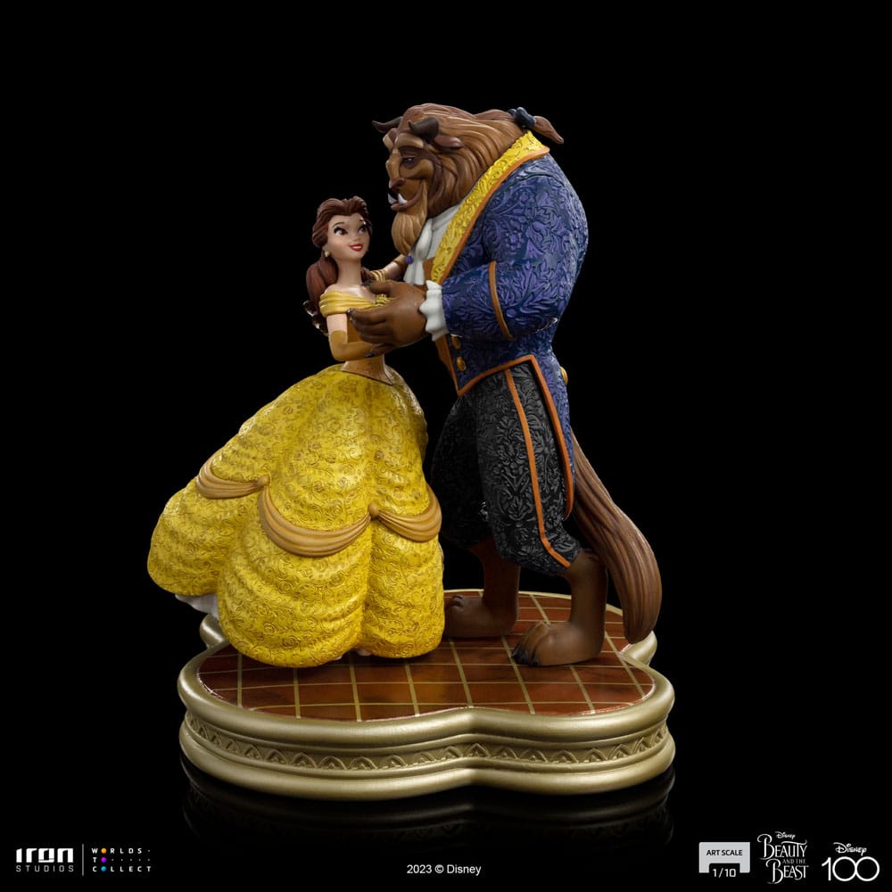 Iron Studios Disney Art Scale Statue 1/10 Beauty and the Beast 29 cm by LAB7 Malta, Europe