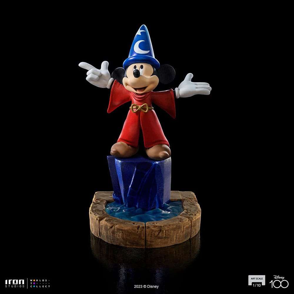 Iron Studios Disney Art Scale Statue 1/10 Mickey Fantasia Regular 25 cm by LAB7 Malta, Europe