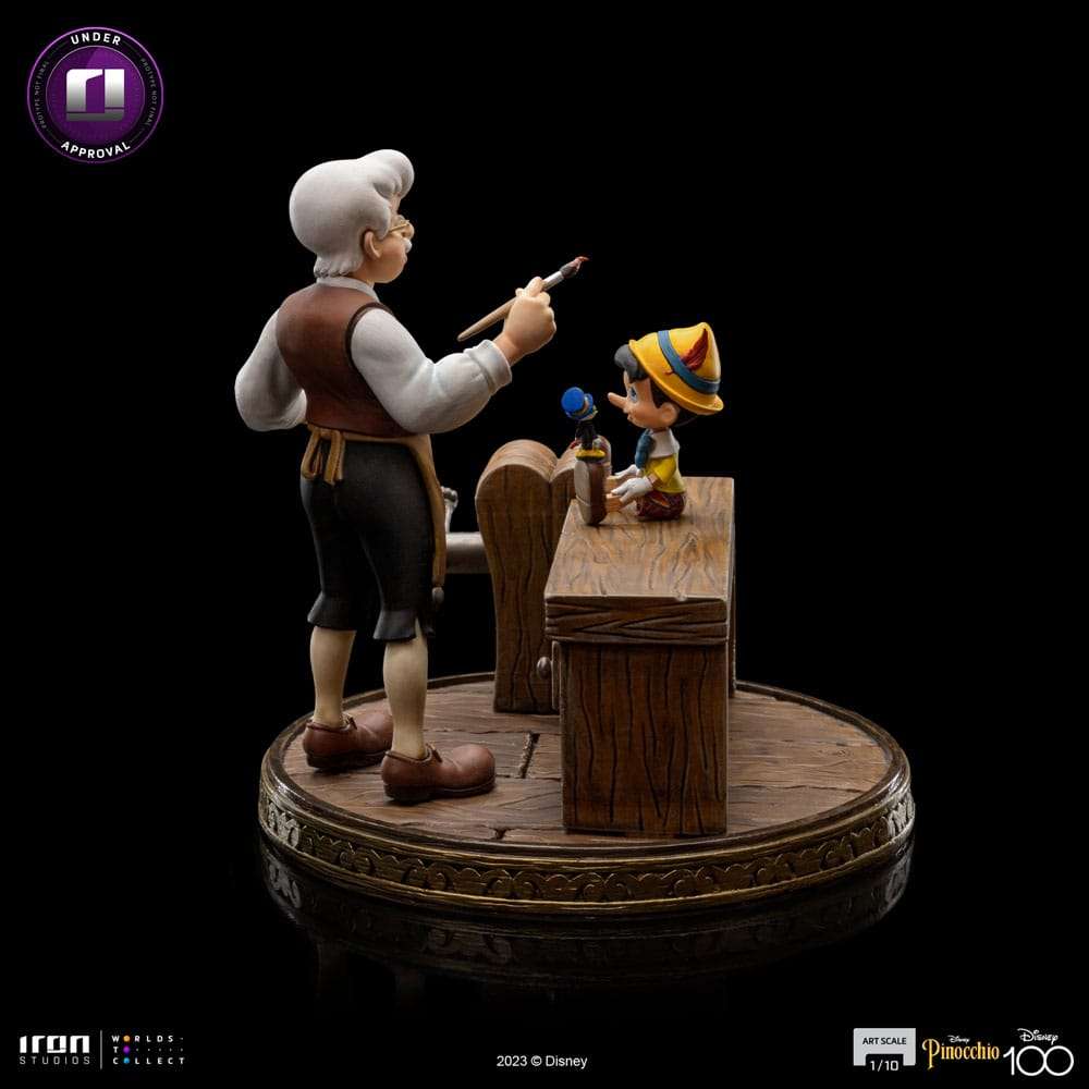 Iron Studios Disney Art Scale Statue 1/10 Pinocchio 16 cm by LAB7 Malta, Europe