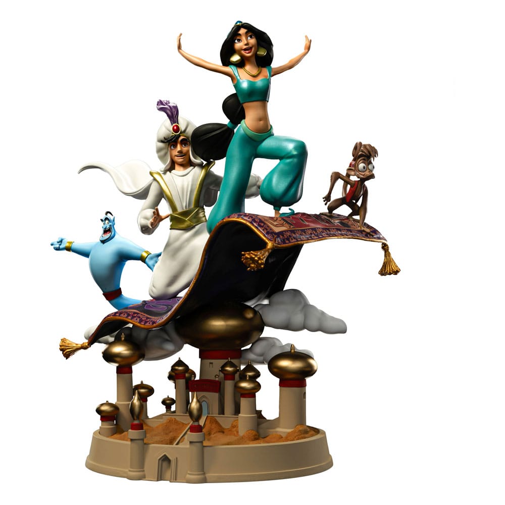 Iron Studios Iron Studios Aladdin & Jasmine Deluxe Statue 1/10 – Disney Art Scale 30cm by LAB7 Malta, Europe