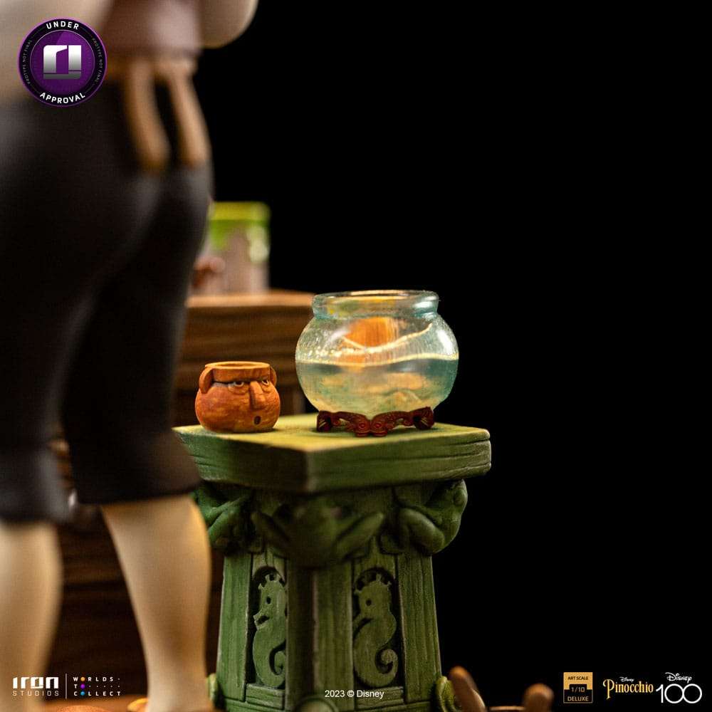 Iron Studios Disney Deluxe Art Scale Statue 1/10 Pinocchio 42 cm by LAB7 Malta, Europe