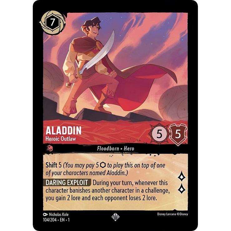 Ravensburger Aladdin - Heroic Outlaw (104/204) (The First Chapter) by LAB7 Malta, Europe