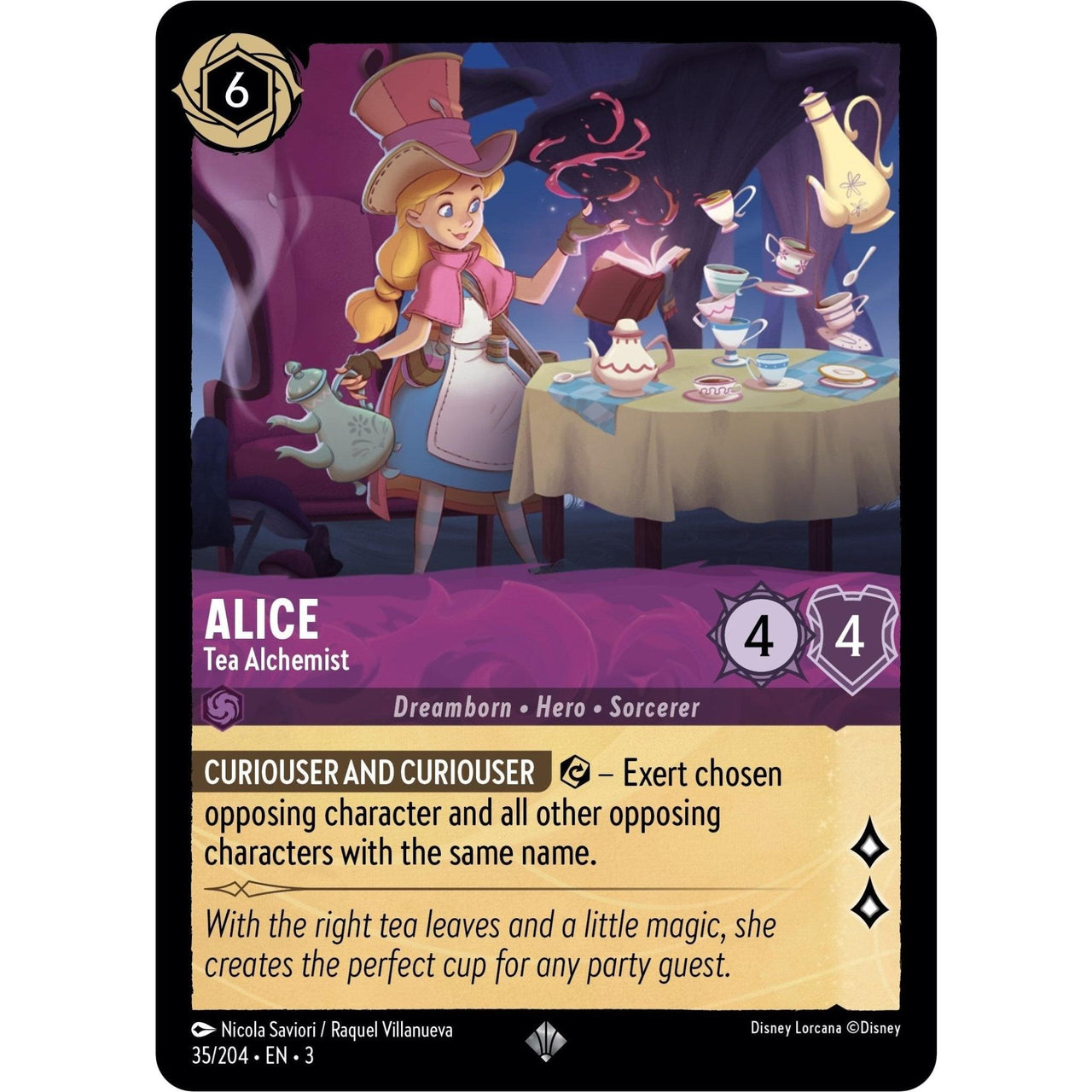 Ravensburger Alice - Tea Alchemist (35/204) (Into the Inklands) by LAB7 Malta, Europe