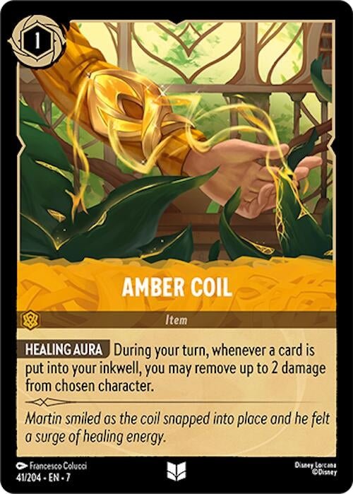 Ravensburger Amber Coil (41/204) (Archazia's Island) by LAB7 Malta, Europe