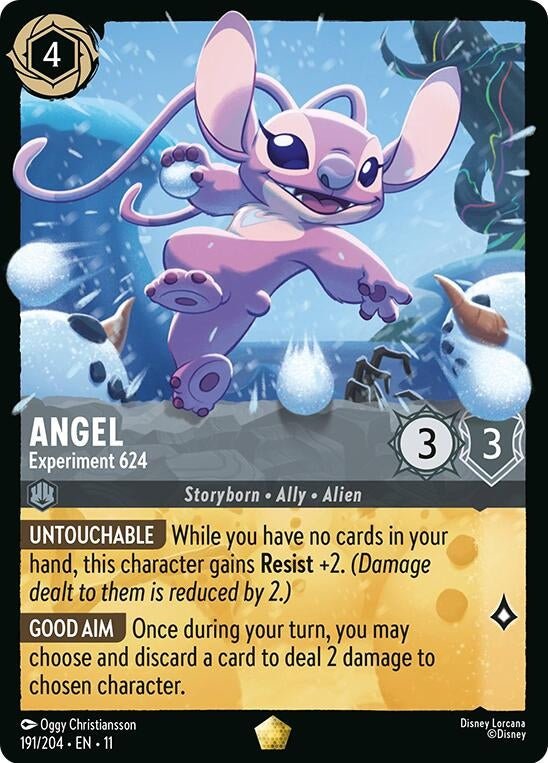 Disney Lorcana Angel - Experiment 624 (191/204) by LAB7 Malta, Europe
