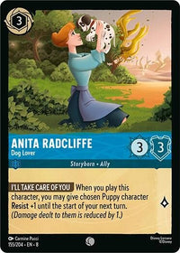 Ravensburger Anita Radcliffe - Dog Lover (155/204) (Reign of Jafar) by LAB7 Malta, Europe