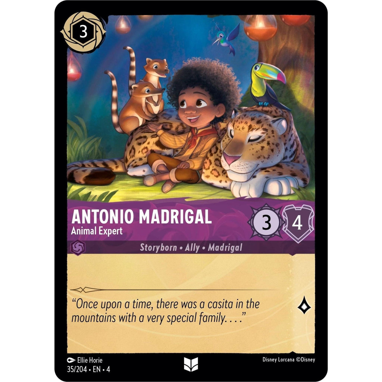 Ravensburger Antonio Madrigal - Animal Expert (35/204) (Ursula's Return) by LAB7 Malta, Europe