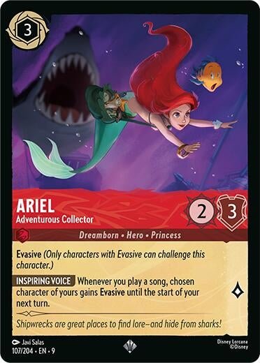 Ravensburger Ariel - Adventurous Collector (107/204) (Fabled) by LAB7 Malta, Europe