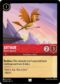 Ravensburger Arthur - Novice Sparrow (121/204) (Shimmering Skies) by LAB7 Malta, Europe