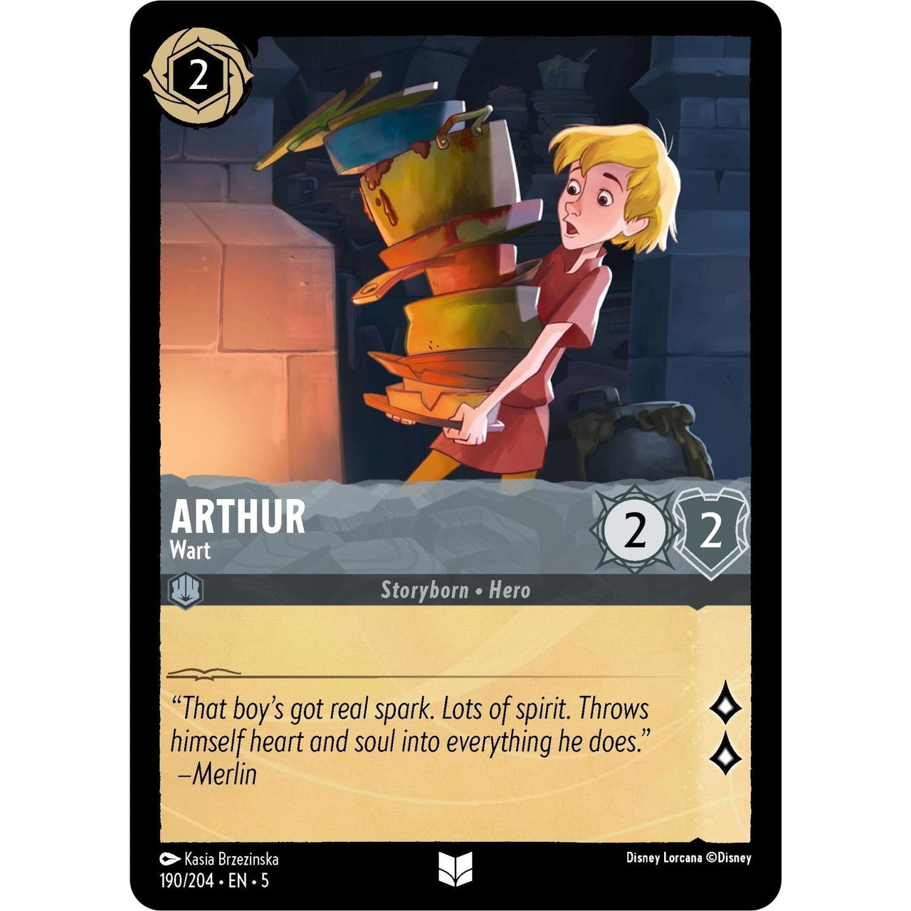 Ravensburger Arthur - Wart (190/204) (Shimmering Skies) by LAB7 Malta, Europe