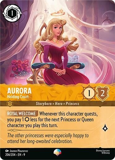 Ravensburger Aurora - Holding Court (Epic) (206/204) (Fabled) by LAB7 Malta, Europe