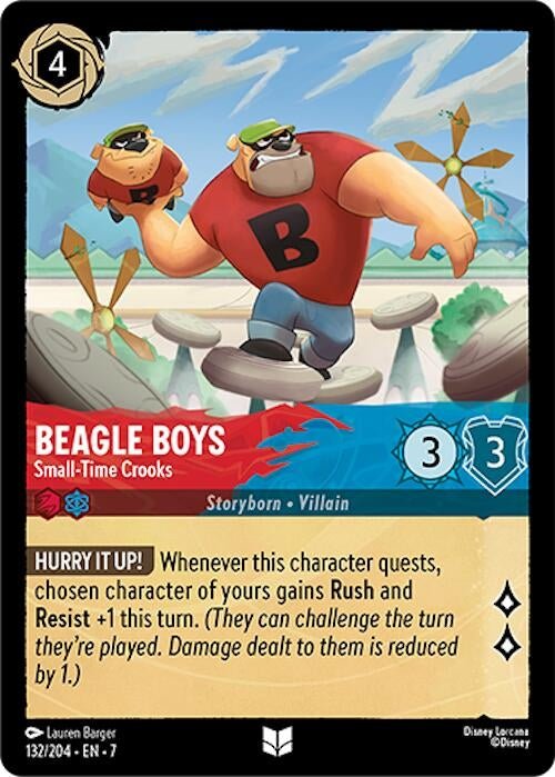 Ravensburger Beagle Boys - Small - Time Crooks (132/204) (Archazia's Island) by LAB7 Malta, Europe