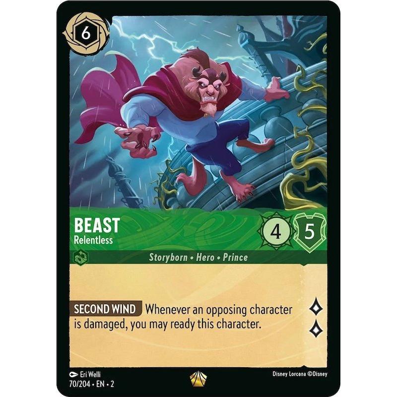 Ravensburger Beast - Relentless (70/204) (Rise of the Floodborn) by LAB7 Malta, Europe