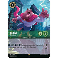 Ravensburger Beast - Relentless (Enchanted) (210/204) (Rise of the Floodborn) by LAB7 Malta, Europe