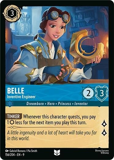 Ravensburger Belle - Inventive Engineer (156/204) (Fabled) by LAB7 Malta, Europe