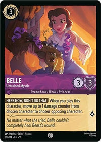 Ravensburger Belle - Untrained Mystic (39/204) (Fabled) by LAB7 Malta, Europe