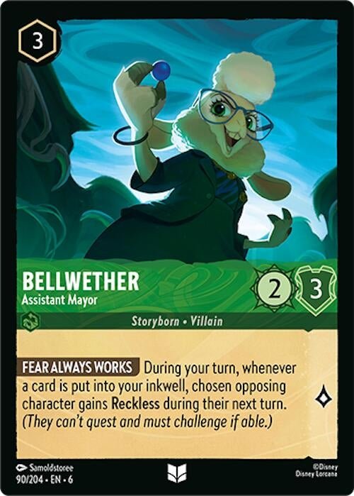 Ravensburger Bellwether - Assistant Mayor (90/204) (Azurite Sea) by LAB7 Malta, Europe