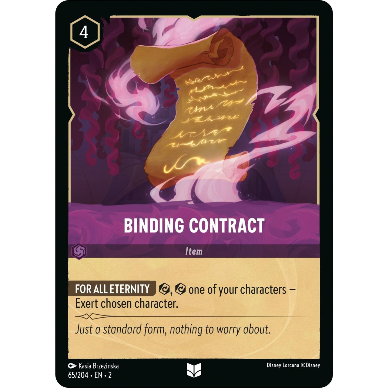 Ravensburger Binding Contract (65/204) (Rise of the Floodborn) by LAB7 Malta, Europe