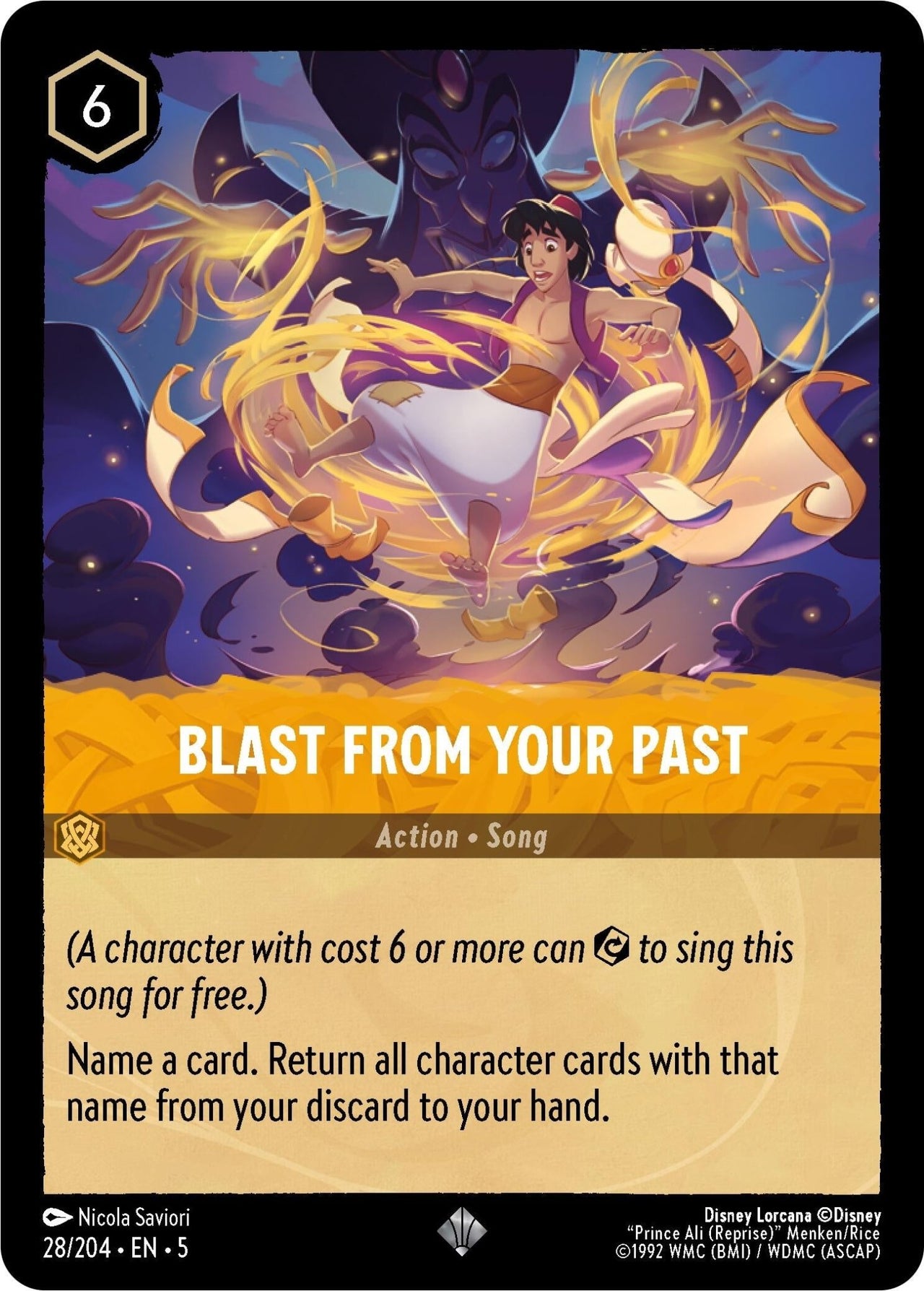 Ravensburger Blast From Your Past (28/204) (Shimmering Skies) by LAB7 Malta, Europe