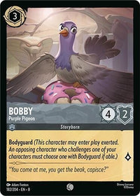 Ravensburger Bobby - Purple Pigeon (182/204) (Reign of Jafar) by LAB7 Malta, Europe