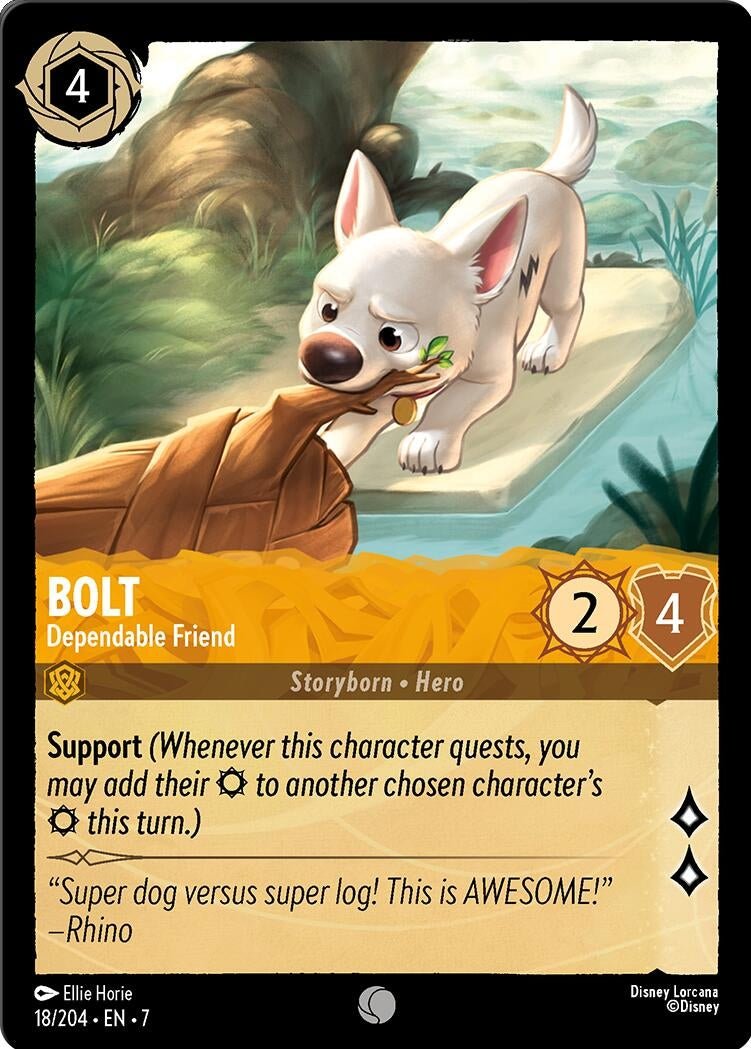 Ravensburger Bolt - Dependable Friend (18/204) (Archazia's Island) by LAB7 Malta, Europe
