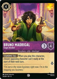 Ravensburger Bruno Madrigal - Single - Minded (51/204) (Reign of Jafar) by LAB7 Malta, Europe