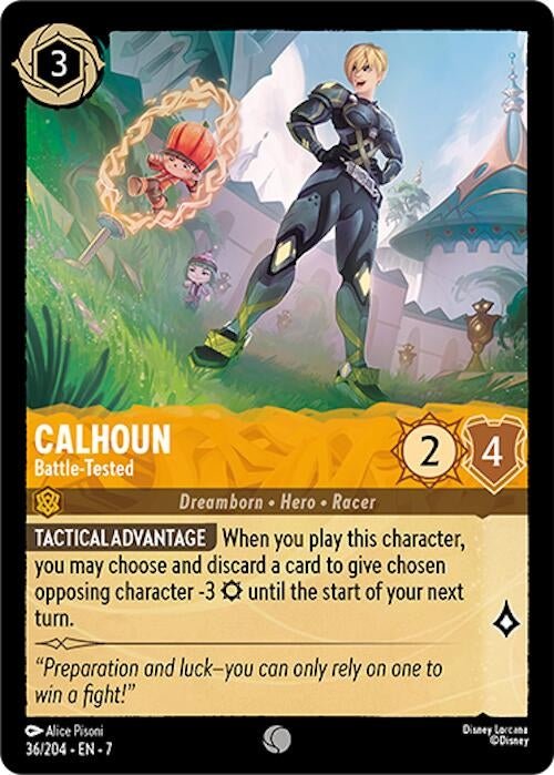 Ravensburger Calhoun - Battle - Tested (36/204) (Archazia's Island) by LAB7 Malta, Europe