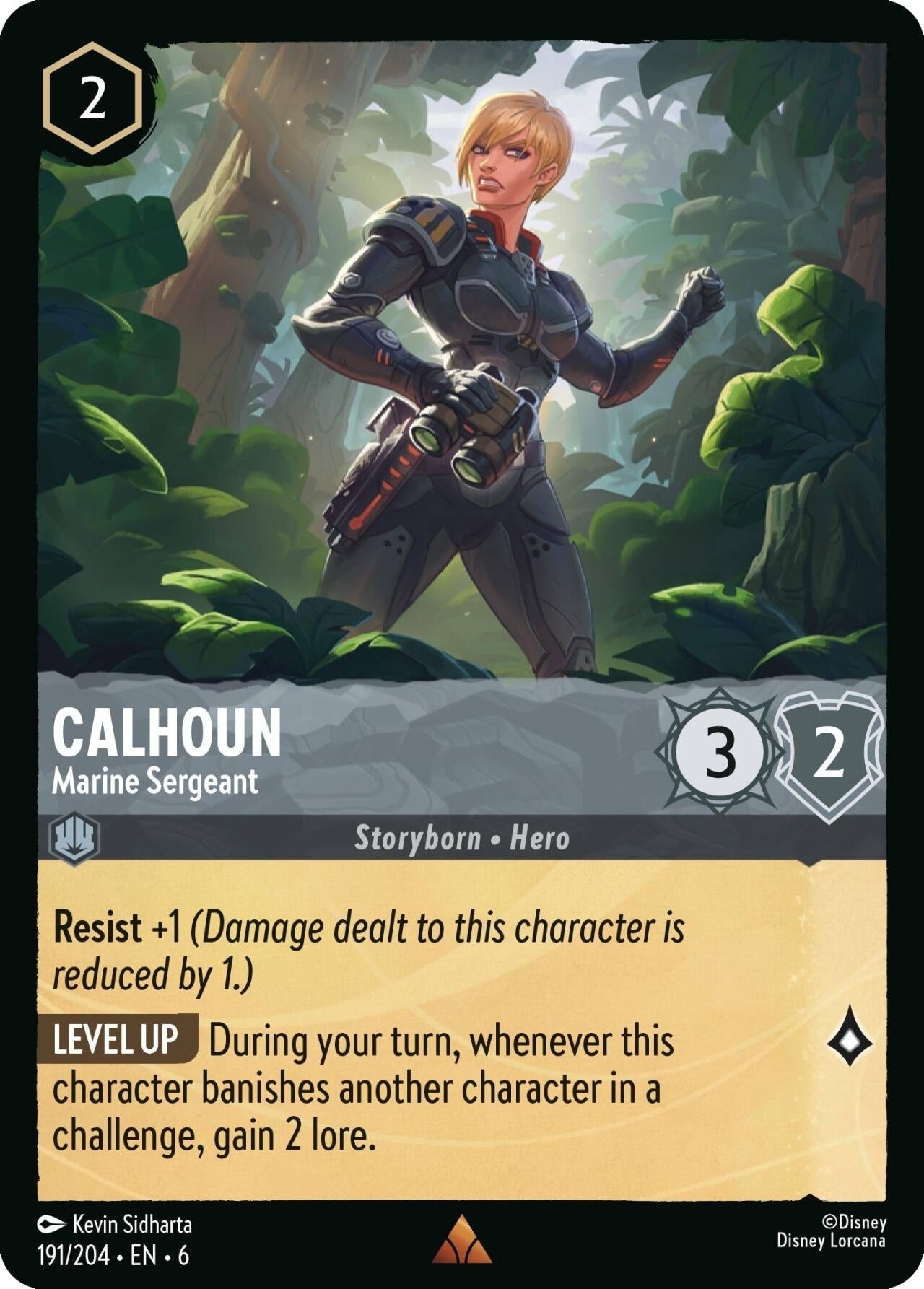 Ravensburger Calhoun - Marine Sergeant (191/204) (Azurite Sea) by LAB7 Malta, Europe