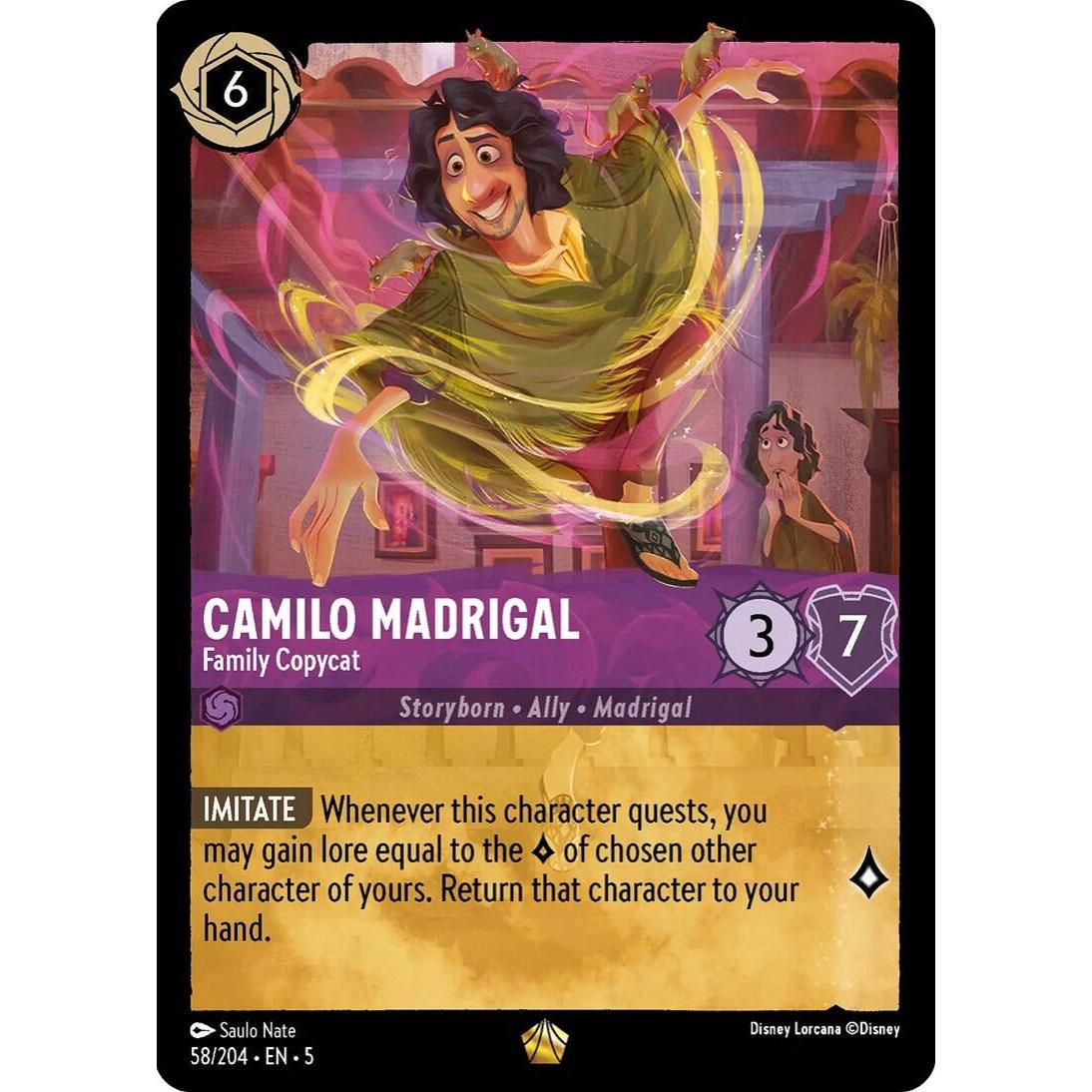 Ravensburger Camilo Madrigal - Family Copycat (58/204) (Shimmering Skies) by LAB7 Malta, Europe