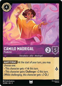 Ravensburger Camilo Madrigal - Prankster (52/204) (Fabled) by LAB7 Malta, Europe