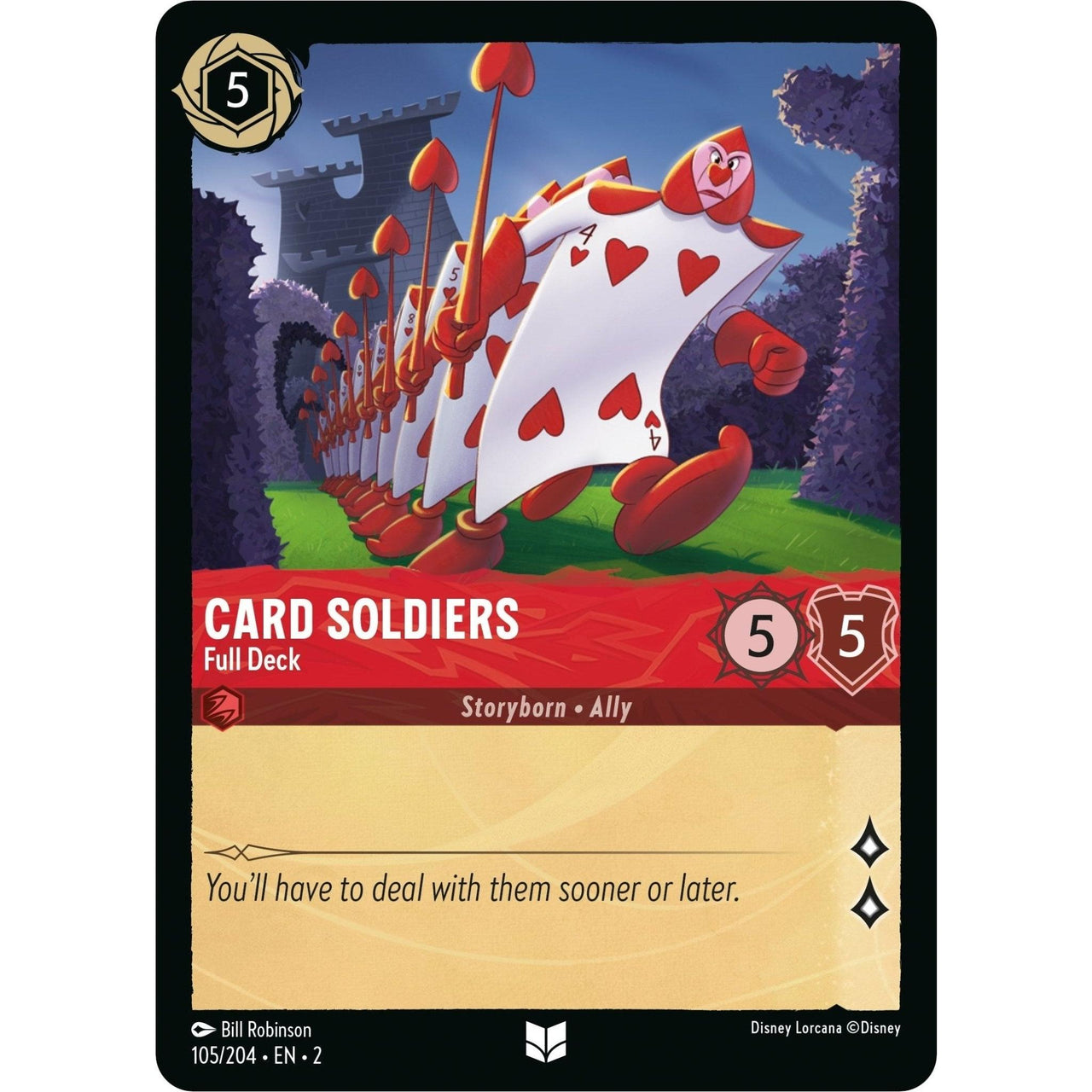 Ravensburger Card Soldiers - Full Deck (105/204) (Rise of the Floodborn) by LAB7 Malta, Europe