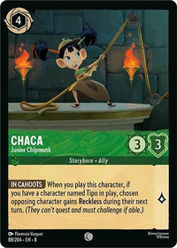 Ravensburger Chaca - Junior Chipmunk (88/204) (Reign of Jafar) by LAB7 Malta, Europe