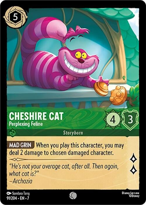 Ravensburger Cheshire Cat - Perplexing Feline (91/204) (Archazia's Island) by LAB7 Malta, Europe
