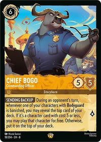 Ravensburger Chief Bogo - Commanding Officer (18/204) (Reign of Jafar) by LAB7 Malta, Europe