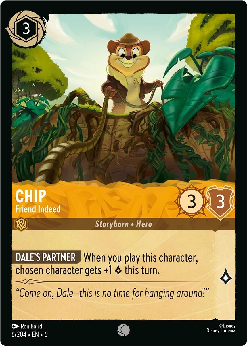 Ravensburger Chip - Friend Indeed (6/204) (Azurite Sea) by LAB7 Malta, Europe