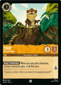 Ravensburger Chip - Friend Indeed (6/204) (Azurite Sea) by LAB7 Malta, Europe