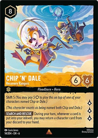 Ravensburger Chip 'n' Dale - Recovery Rangers (14/204) (Azurite Sea) by LAB7 Malta, Europe