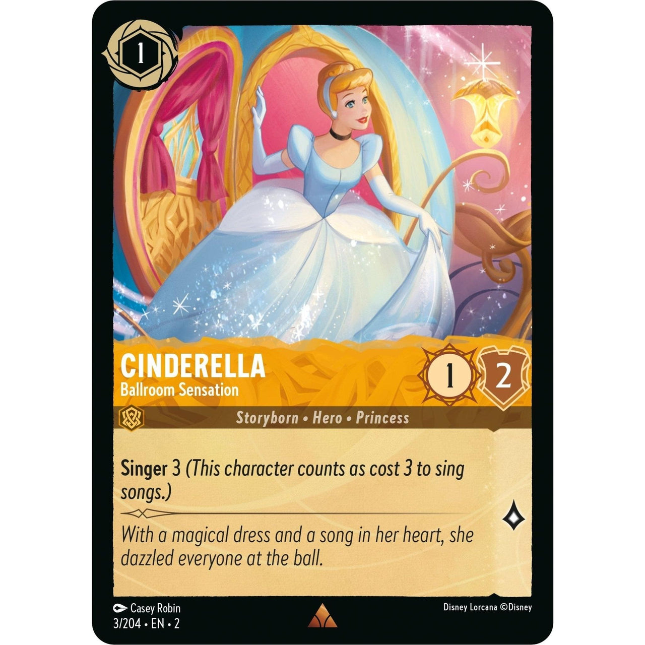 Ravensburger Cinderella - Ballroom Sensation (3/204) (Rise of the Floodborn) by LAB7 Malta, Europe