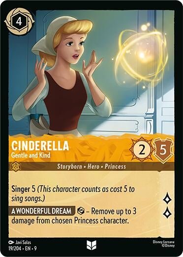 Ravensburger Cinderella - Gentle and Kind (19/204) (Fabled) by LAB7 Malta, Europe