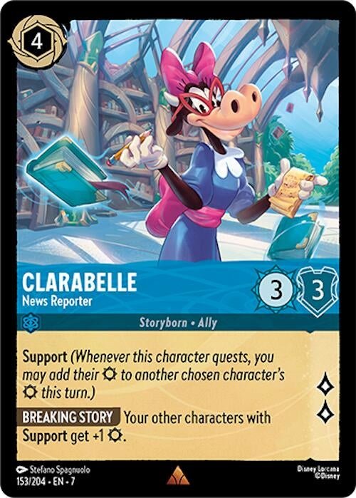 Ravensburger Clarabelle - News Reporter (153/204) (Archazia's Island) by LAB7 Malta, Europe